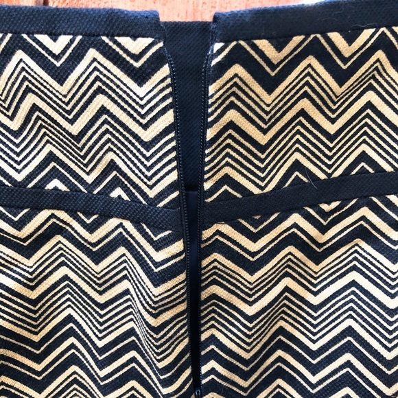 Ann Taylor Loft‎ Chevron Print Skirt - Picture 6 of 9